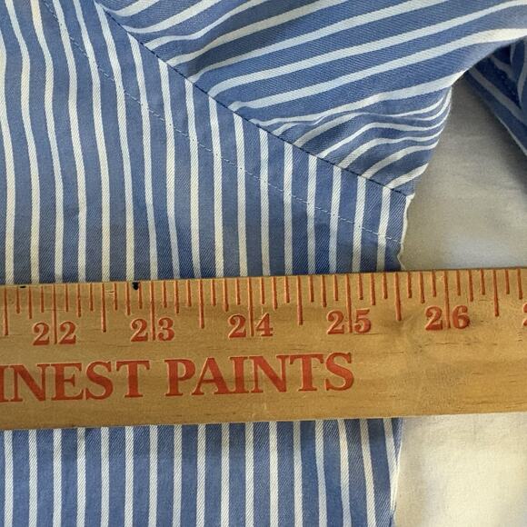 Polo Ralph Lauren Men’s Custom Fit Long Sleeve Button Down Shirt Striped Sz XL - Picture 11 of 12